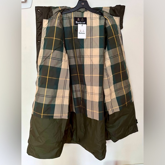 NWTs Barbour Mickley Quilted Jacket. Sage/Ancient. Sz. 10 US (14 UK) - Picture 13 of 16